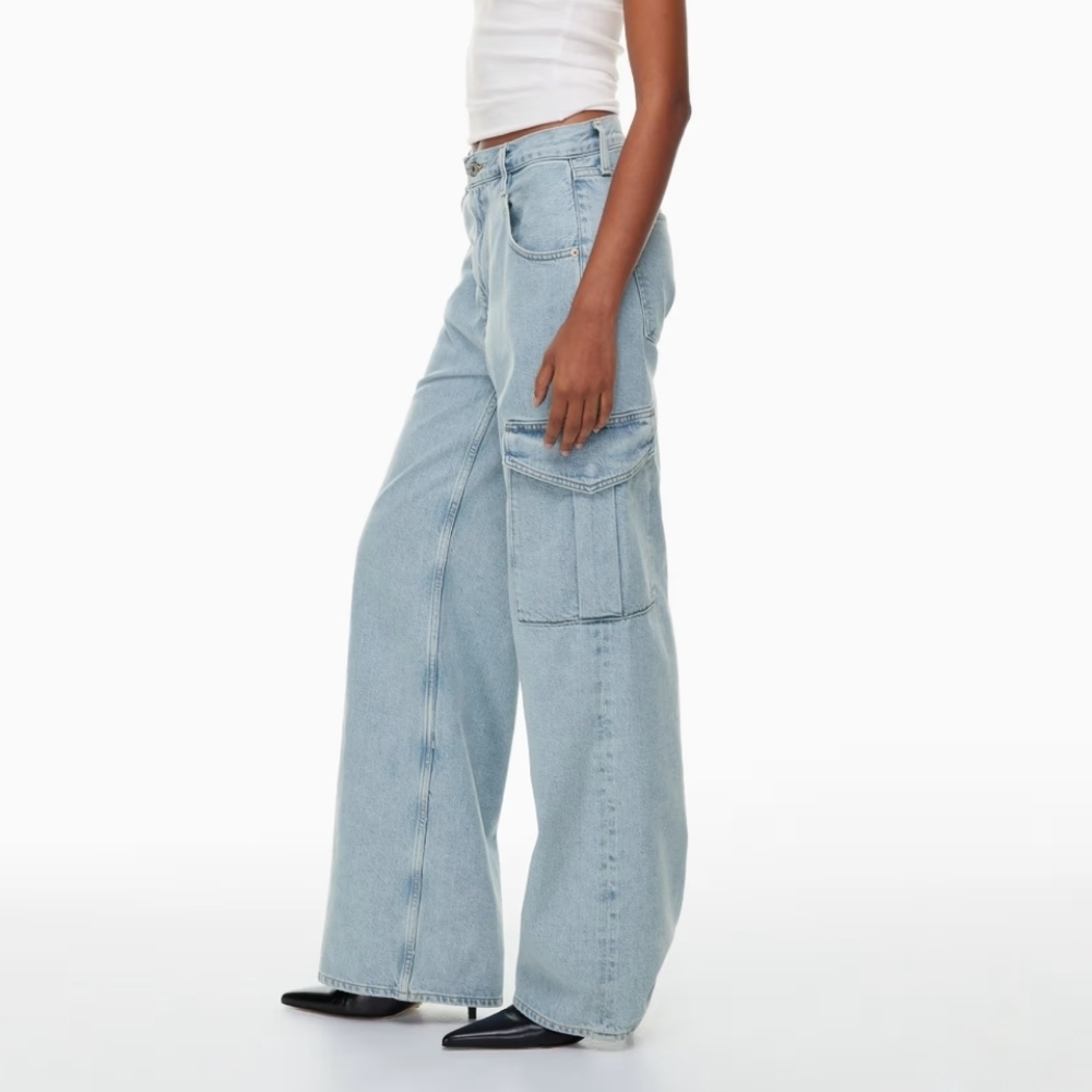 Agolde minka cargo jeans in realm 26 NWT